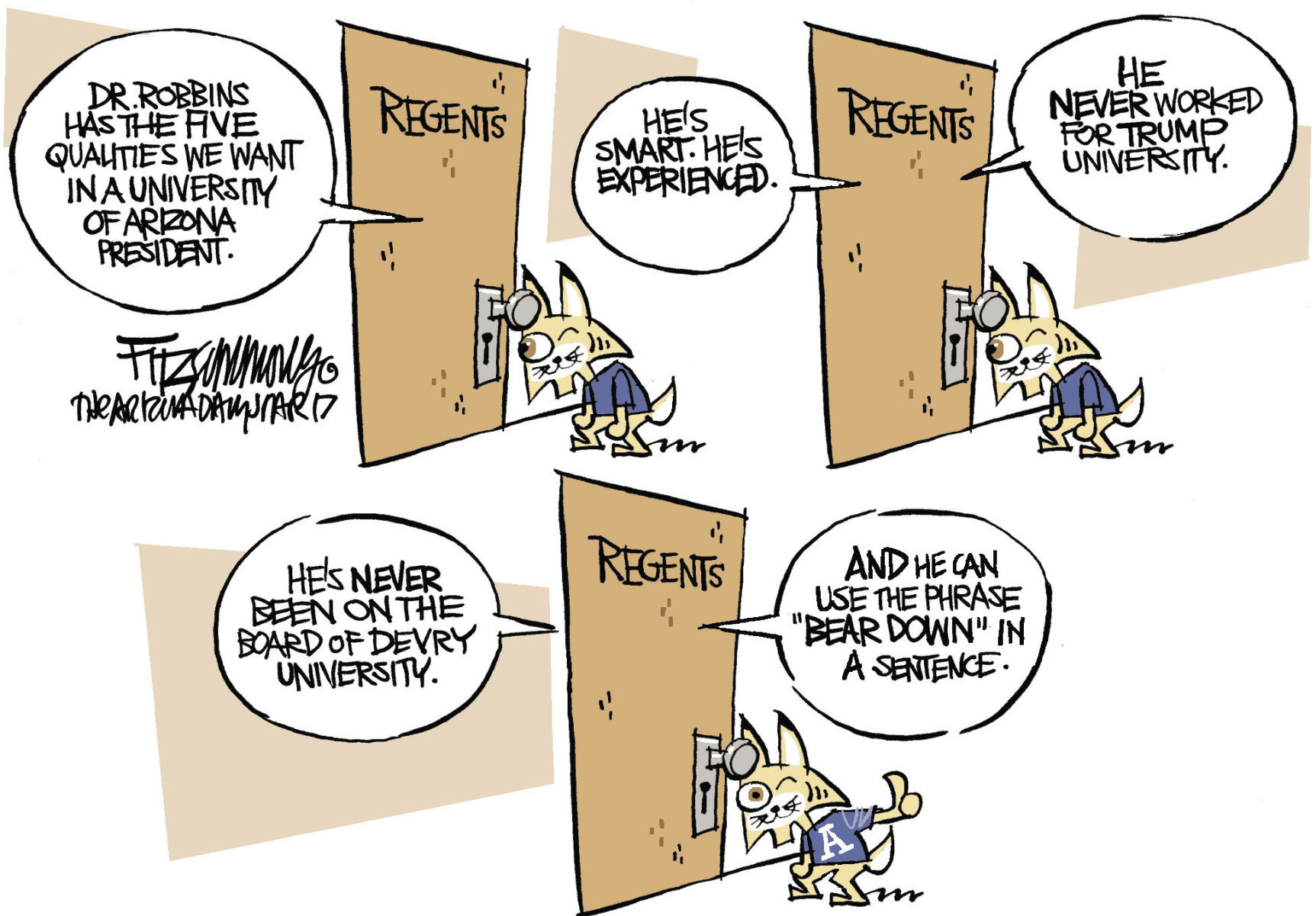 Daily Fitz Cartoon: U A
